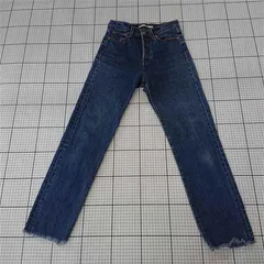 ◇ Θ リーバイス Levi's PREMIUM ストレートデニムパンツ インディゴ系レディース E  【1510240006186】