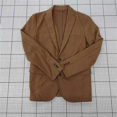 ◇ ⊇ ナノ・ユニバース nano・universe The 1st Floor テーラードジャケット ブラウン系 メンズ 46 E  【1510240006698】