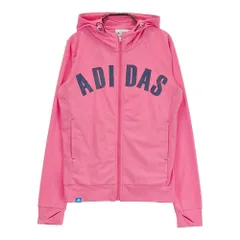 サイズ：S ADIDAS GOLF アディダスゴルフ M73856 長袖 フード付 ジップジャケット  ピンク系 [240101564456] ゴルフウェア レディース ストスト