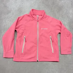 mont-bell　モンベル　フリースジャケット　キッズ　サイズ100 ピンク　ジップアップジャケット