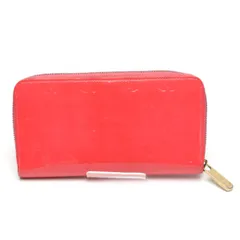 ルイヴィトン M93202 ヴェルニ ラウンドファスナー ジッピーウォレット 長財布 LOUIS VUITTON ローズリッチ