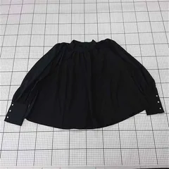 ◇ Θ 未使用 グレイル GRL tu440 バルーンスリーブブラウス ブラック系 レディース F E  【1510290011703】