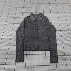 ◇ Θ サキシマ sakishima 東京 トーキョー 長袖シャツ グレー系 Fサイズ レディース E  【1510290014490】