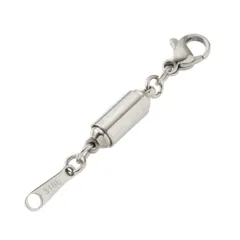 【A：シルバー×ワンサイズ】[Cream dot. クリームドット公式] ネックレス レディース マグネットクラスプ マグネット 留め具 サージカルステンレス 金属アレルギー ステンレス製 1秒着脱 ワンタッチ 簡単装着 つけっぱなし 磁石 強力