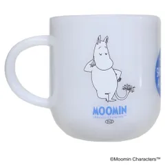 ムーミン マグカップ 乳白耐熱マグ 350ml 北欧 タカサカ インターナショナル ジャパン ティータイム 電子レンジ対応 キャラクター グッズ のサムネイル