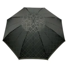 BURBERRY/Burberry(バーバリー) 折りたたみ傘 - 黒×ダークグレー チェック柄