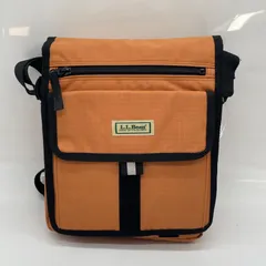 BN6856□L.L.Bean ショルダーバッグ ナイロン オレンジ Y2K レトロ