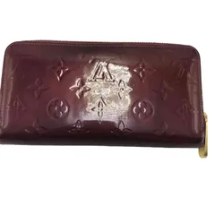 ルイヴィトン LOUIS VUITTON モノグラム・ヴェルニ ジッピーウォレット レディース 表記無 