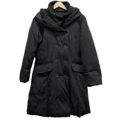 HIROKO KOSHINO(ヒロココシノ) ダウンコート サイズ40 M レディース美品  ダークグレー フード/冬物