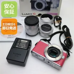 新品同様 DMC-GF7W ピンク 即日発送 ミラーレス一眼 Panasonic LUMIX 本体 土日祝発送OK 03000