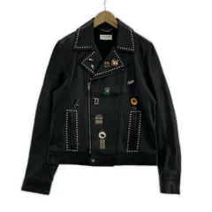 【超美品】SAINT LAURENT ライダースジャケット　46 ラム皮　送込 中古・古着通販】Saint Laurent Paris (サンローランパリ) 燕尾