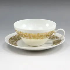 希少【Rosenthal】スタジオライン コーヒーカップセット 金彩 ゴールド ゴールドライン（リムシェープ） デミタスカップ＆ソーサー