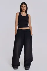 Jaded London ジェイディッド ジェイディッド ロンドン ロンドン バギー バギー MONSTER MONSTER ジョガー ジョガー ブラック ブラック XS