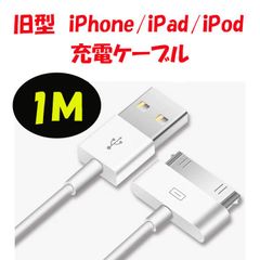 USB cable charger for older iPhone/iPad/iPod models.