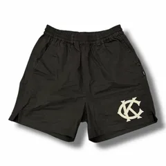 参考上代15400円 CALEE  × KEBOZ BASEBALL SHORTS ベースボール ショーツ ハーフパンツ コラボ キャリー  × ケボズ ブラック S （2852M）
