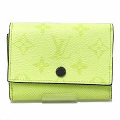 LOUIS VUITTON 三つ折り財布 ライトグリーン - メルカリ