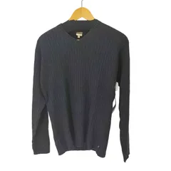 カルバンクラインジーンズ Calvin Klein Jeans メリノウール Vネックリブニット メンズ JPN：XL 