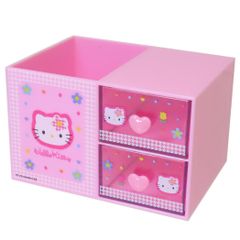 ハローキティ 収納ボックス 2個セット　サンリオ　カオハナ　平成レトロ 在庫ラスト1 平成レトロ ハローキティ ツールボックス メイクボックス