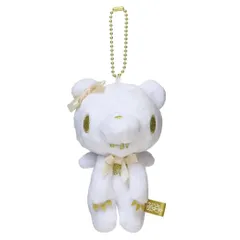 グルーミー マスコット ボールチェーン付き ぬいぐるみマスコット Ribbon angel Ver. White angel ホワイトエンジェル 森チャック オスト かわいい プレゼント キャラクター グッズ 