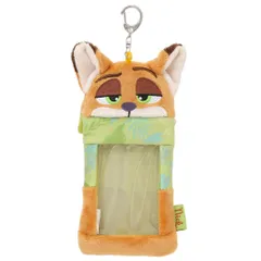 【メール便】ズートピア キーリング ボアフォトキーホルダー ニックワイルド ディズニー エスケイジャパン 写真 推し活 キャラクター グッズ 