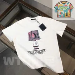 【本日限定特価】Louis Vuitton  クルーネックTシャツ - 高品質コットンで快適な着心地 [本日特価|新品未使用品]