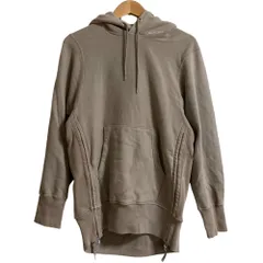 美品 Americana アメリカーナ サイドジップ プルオーバーパーカー モカ レディース 古着 中古 USED