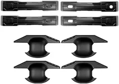 【送料無料】新型 ランドクルーザー250 全車種対応 ABS製 ダークマットブラック エクステリア 装飾パーツ 8Pセット