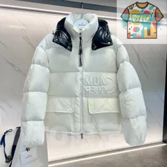 MONCLERモンクレール Abbaye白い短いダウンジャケット｜本日限定特価｜新品未使用