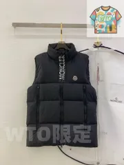 MONCLER ブラック ダウンベスト｜本日限定特価｜新品未使用