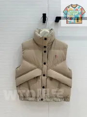 MONCLER  ベージュ ダウンベスト｜本日限定特価｜新品未使用