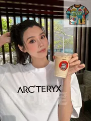 ARC'TERYX（アークタリクス）最新モデル 胸元大ロゴアルファベット 男女兼用カップル向けショートスリーブ T シャツ 