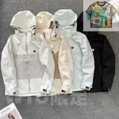?S?ORT / コロン（Kolon） 新モデル 男女兼用のアウトドア登山用フード付き風防ぎ・防水ライダージャケット アウター -WTO輸入1