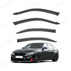 M3(BMW)F80 対応用ドアバイザー サイドバイザー ウインドウバイザー 1台分セット スモーク