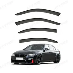 M3(BMW)F80 対応用ドアバイザー 1台分セット ウインドウバイザー サイドバイザー スモーク