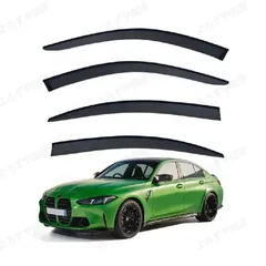 M3(BMW)G80 対応用ドアバイザー ウインドウバイザー スモーク サイドバイザー 1台分セット