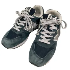良品 New Balance ニューバランス MRL996AN スニーカー 23cm グリーン系 レディース 古着 中古 USED