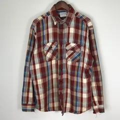 【中古品】FIVE BROTHER ファイブブラザー 70's～80's L/S FLANNEL SHIRT VINTAGE 70～80年代 ロングスリーブ フランネル シャツ 長袖 トップス USA製 【145-251118-ks-09-tei】