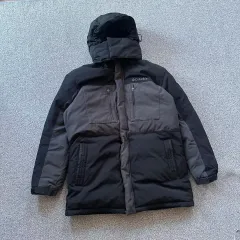 Columbia ブラック/グレー ダウン