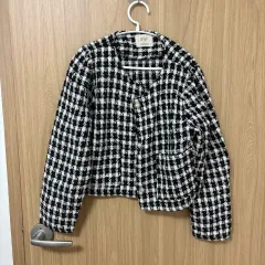 チェックツイードジャケット