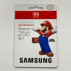 【中古美品】 未開封 未使用 Samsung microSD Express Card 256GB for Nintendo Switch 2 ニンテンドー スイッチ 2 サムスン マイクロSD エクスプレスカード 【024-251119-mh-63-fuz】