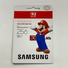 【中古美品】 未開封 未使用 Samsung microSD Express Card 256GB for Nintendo Switch 2 ニンテンドー スイッチ 2 サムスン マイクロSD エクスプレスカード 【024-251119-mh-64-fuz】