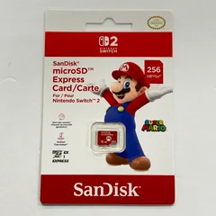 【中古美品】 未開封 未使用 Samsung microSD Express Card 256GB for Nintendo Switch 2 ニンテンドー スイッチ 2 サムスン マイクロSD エクスプレスカード 【024-251119-mh-66-fuz】