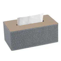 ティッシュケース おしゃれ PUレザー 内寸約W23.5×D12×H9cm ティッシュボックス ティッシュカバー tissue box ティッシュおしゃれケース 箱 家/オフィス/車用/ホテル ファッション インテリア R11243