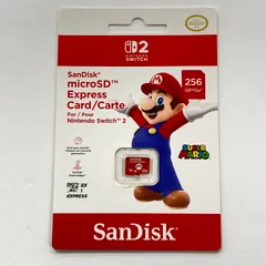 【中古美品】 未開封 未使用 Samsung microSD Express Card 256GB for Nintendo Switch 2 ニンテンドー スイッチ 2 サムスン マイクロSD エクスプレスカード 【024-251119-mh-67-fuz】