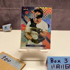 2025 Topps Finest NPB Elier Hernandez YOMIURI GIANTS X-fractor カード