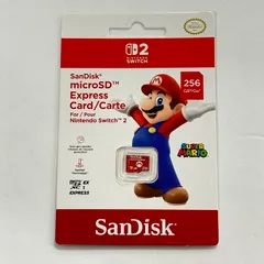 【中古美品】 未開封 未使用 Samsung microSD Express Card 256GB for Nintendo Switch 2 ニンテンドー スイッチ 2 サムスン マイクロSD エクスプレスカード 【024-251119-mh-69-fuz】