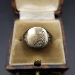 2025年最新】シグネットリング 英国の人気アイテム - メルカリ