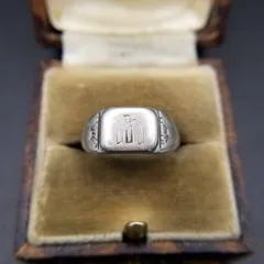 2025年最新】シグネットリング ビンテージの人気アイテム - メルカリ