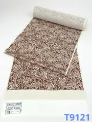 小紋 全体柄 正絹 反物 T9121