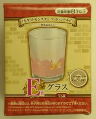 BANDAI SPIRITS 이치 반 쿠지 포켓 몬스터 소드 실드 발매 기념 복권 소드 실드 발매 기념 복권 E상 타입 D 글래스 피카츄 & 메타몬